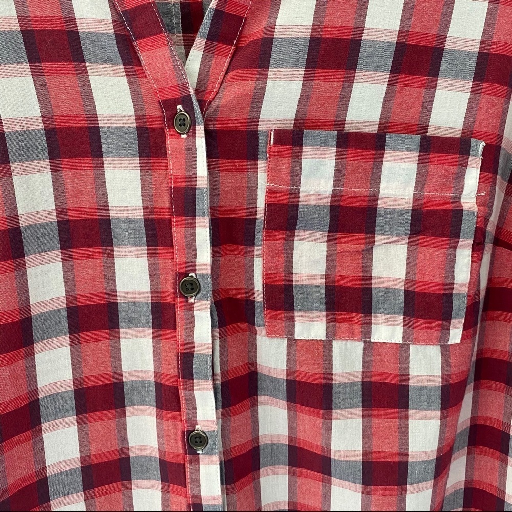 Columbia Wild Haven Short sleeve Plaid Women Shirt - Picture 6 of 13